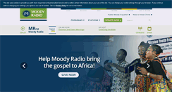 Desktop Screenshot of moodyradio.org